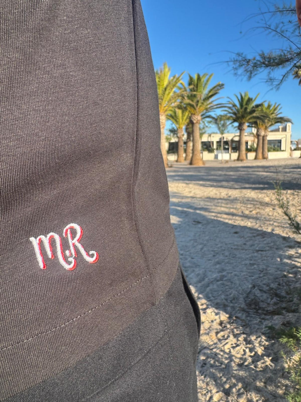 T-shirt “ Maison Riviera ” – Signature Noir