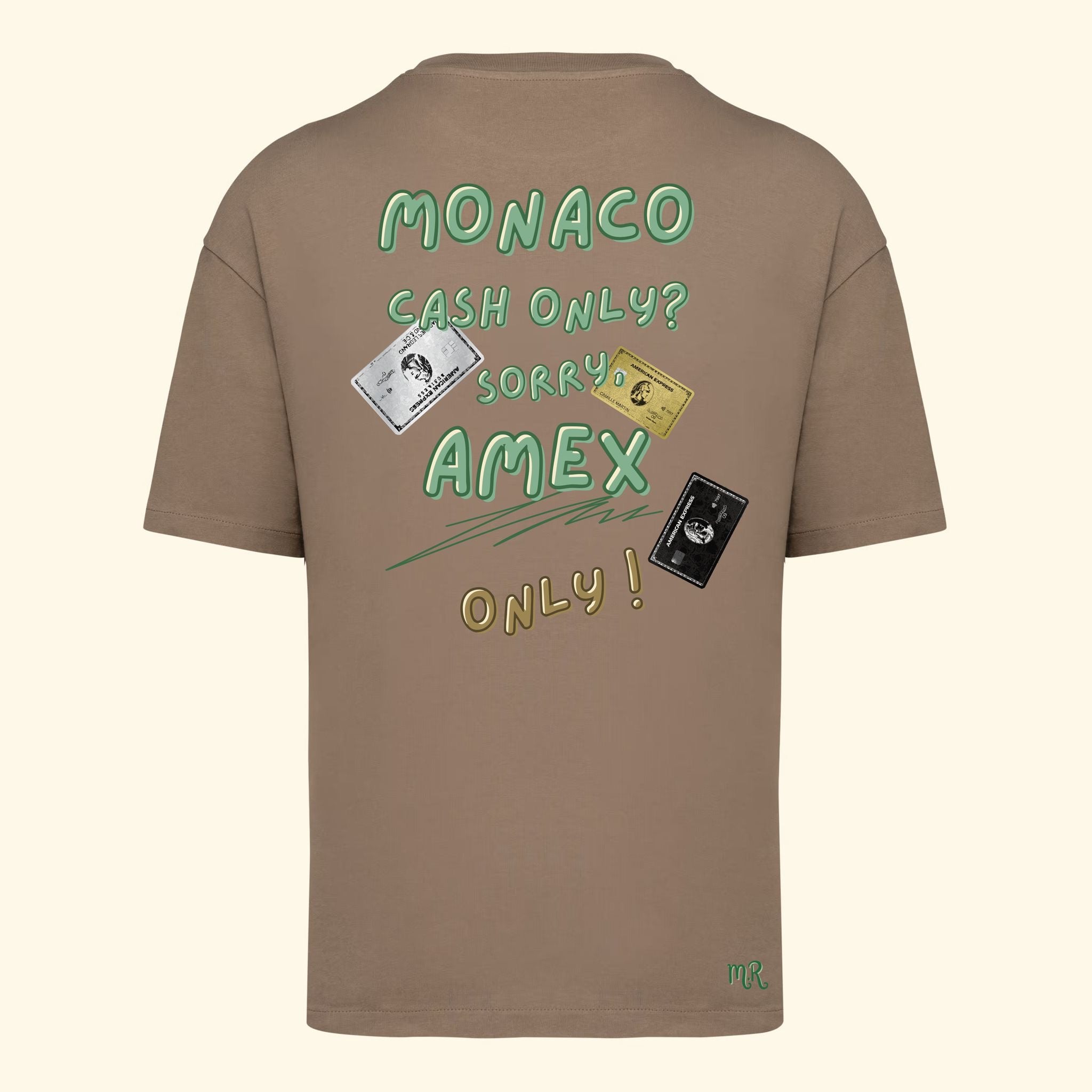 T-shirt “ Amex Only ” – French Riviera Edition